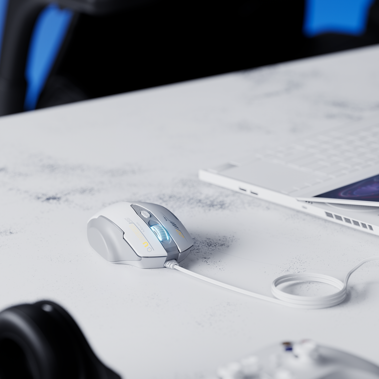 Wired Mouse, USB Wired Mouse with 6 Buttons Ergonomic Design,1.5M USB Cable Computer Mouse Gaming Mice 7200DPI Optical Mouse for PC Lapto