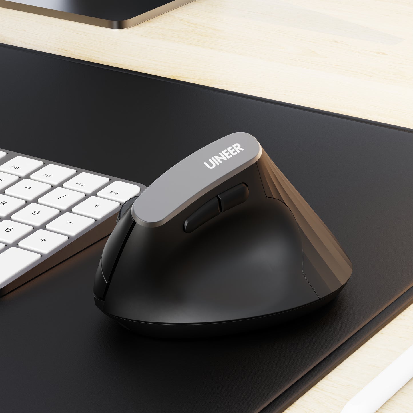 Uineer 2.4G Vertical Mouse - Plug & Play Ergonomic Design for PC/Laptop